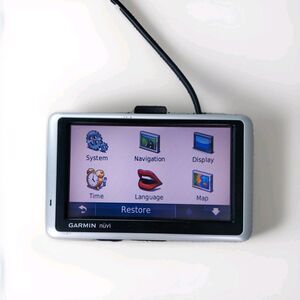 Garmin Nuvi 1300 GPS - Can 310 - Tested and Works - Touch Screen - Black